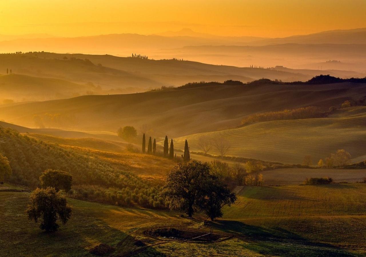 Hotel Palazzuolo San Quirico d'Orcia Bagian luar foto